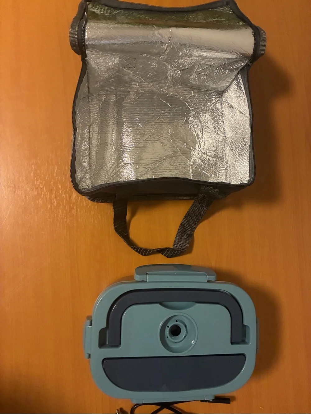 Portable Electric Lunch Box - Blue